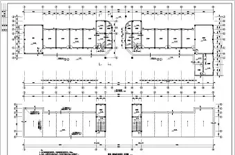 某五层框架结构学校教学楼结构设计施工图