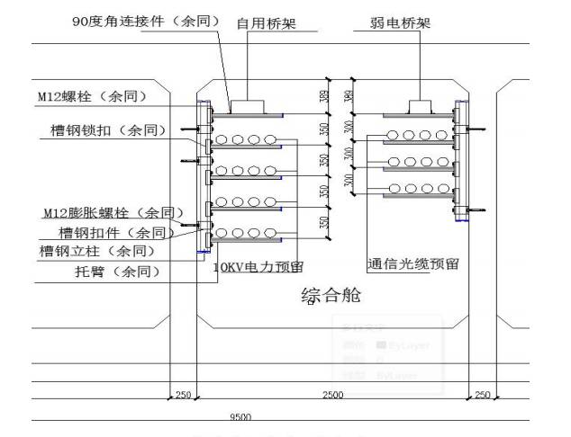 管廊支架现场制作_管廊支架图纸怎么看_管道图纸中管道支架怎么理解